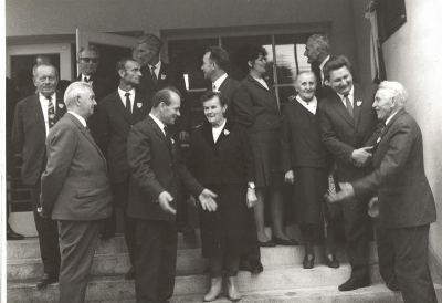 Oddanie do użytku budynku LO w Jodłowej 1969r.