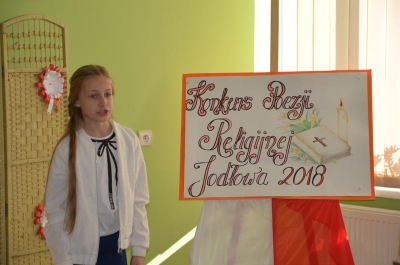 Gminny Konkurs Recytatorski Poezji Religijnej w Jodłowej 2018_10